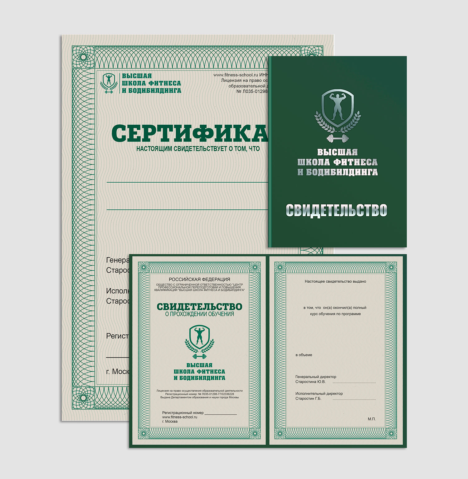 Сертификат - Инструктор групповых программ. Cтретчинг и здоровая спина (43 уч. часа)